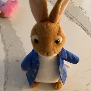 🐣 TY Beanies Peter Rabbit Plush Stuffy 8" 2018
